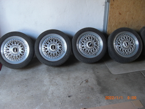 4 original BBS Felgen 6 1 2 J x 15 RM 002 Edition white für VW mehrteilig und RJ 407 Bild 2