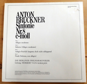2 LP`s Bruckner 8. Sinfonie c-moll Originalfassung Bild 2
