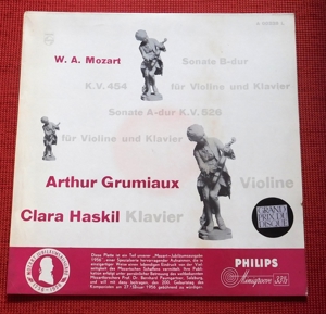 W. A. Mozart - Arthur Grumiaux, Clara Haskil Bild 1