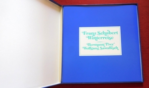 2 LP in Box - Franz Schubert - Winterreise - Hermann Prey Bild 2