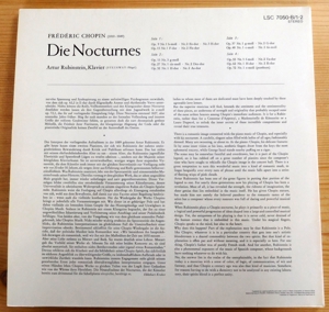 2 LP`s Rubinstein Chopin The Nocturnes Bild 2