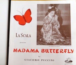 3 LP`s in Box Maria Callas - Puccini - Madame Butterfly Bild 2