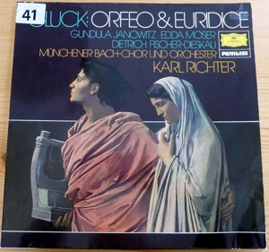 2 LP`s Gluck: Orfeo & Euridice Bild 1
