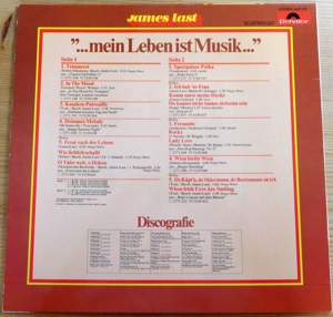 LP James Last ... mein Leben ist Musik ..." Bild 2