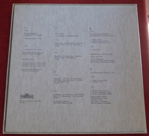 5 LP Vinyl - Franz Schubert: Die Unvollendete - Streichquartett Bild 3