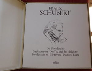5 LP Vinyl - Franz Schubert: Die Unvollendete - Streichquartett Bild 4