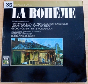 LP La Boheme Giacomo Puccini Bild 1
