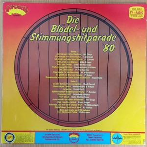 LP Die Bödel- und Stimmungshitparade 80 Bild 2