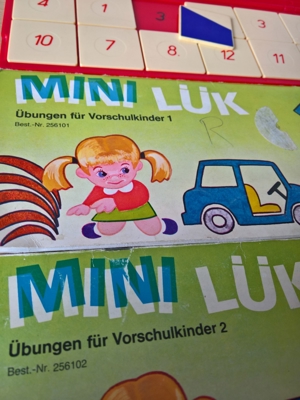 Lük mini mit Heft Übungen für Vorschulkinder 1 und 2