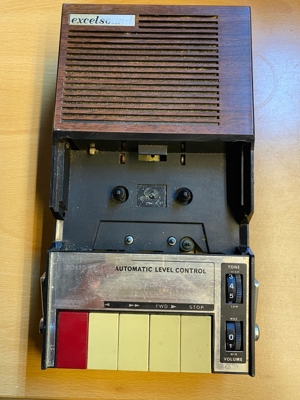 Retro Vintage Kassettenrekorder, gebraucht Bild 1