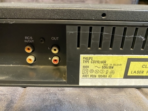 CD-Player Philips CD210/60R, gebraucht, voll funktionsfähig Bild 2
