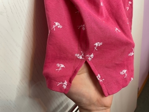 T-Shirt mit Flamingomuster von Laura Torelli, rosa, NKD, Größe L Bild 2