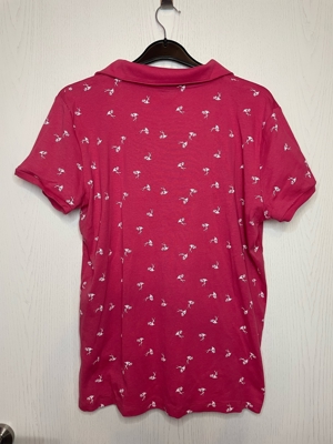 T-Shirt mit Flamingomuster von Laura Torelli, rosa, NKD, Größe L Bild 3