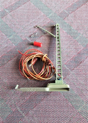 Märklin Oberleitungsmast Anschlußmast 7501K 7510K 7512K 7201M Spur HO Bild 9