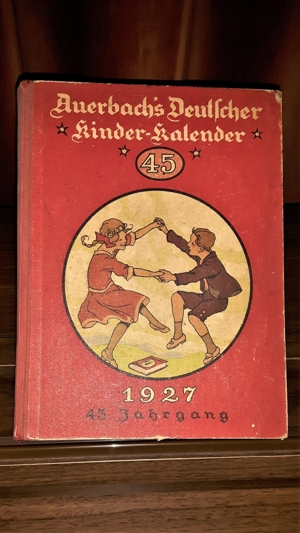 Auerbachs Deutscher Kinder Kalender 1927 Buch Kinderbuch