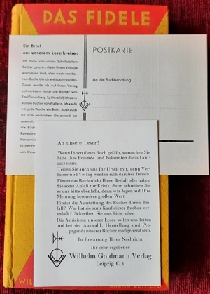 Das fidele Kurt Graf-Buch Wilhelm Goldmann Verlag Leipzig Bild 8