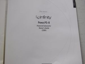 Pioneer VSX-516-S Mehrkanal-Receiver, 5 Lautsprecher Magnat Cubus, Infinity primus PS-8 subwoofer Bild 7