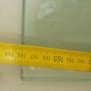Glasplatte ca. 168 x 77,5 cm Esstisch satiniert Glas Platte Tisch Bild 9