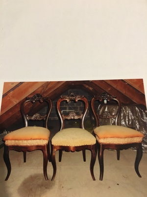 Salontisch und 3 Stühle Bild 5