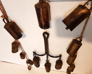 Antike Schellen Glocken Brauerei Pferdegeläut geschmiedet Handarbeit Brauchtum Bild 3