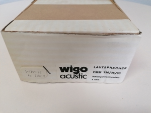 2 Stück Lautsprecher Wigo acustic PMM 13 riginal verpackt Bild 3