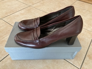 Pumps, Glattleder, braun, Gr. 38, neu, NP 119,95 EUR Bild 2