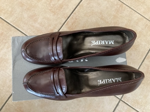 Pumps, Glattleder, braun, Gr. 38, neu, NP 119,95 EUR Bild 3