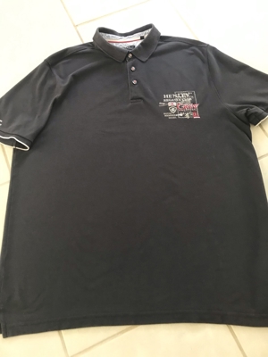 TSHIRT dunkelblau mit Ablikationen Bild 2