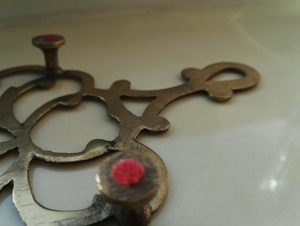 Stöfchen - für kl. Kaffee oder Teekannen - Antiquarische Handarbeit (70-80Jahre alt) Bild 7 Stöfchen - für kl. Kaffee oder Teekannen - Antiquarische Handarbeit (70-80Jahre alt) Bild 7