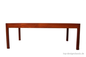 wie neu! Ludwig Pontoppidan Mid-Century Teak Couchtisch Vintage Bild 2