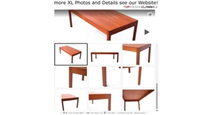 wie neu! Ludwig Pontoppidan Mid-Century Teak Couchtisch Vintage Bild 15