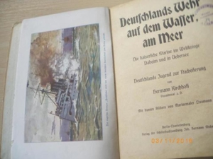 Antiquität"Deutschlands Wehr"+"Granatfeuer derSchlachtfelder"1915 Bild 2