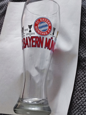 2 FC Bayern München Weißbiergläser Bild 4