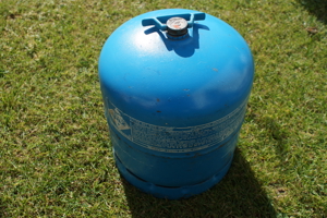 Campinggasflasche blau R901/907 2,75kg ca. 1/2 gefüllt