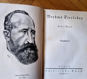 Brehms Tierleben - 4 Bände 1926 Bild 2