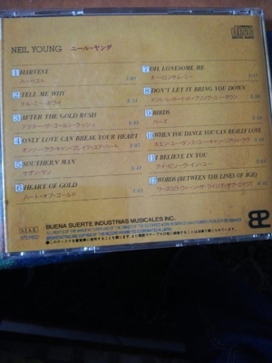 Seltene CD Neil Young Japan  Bild 2