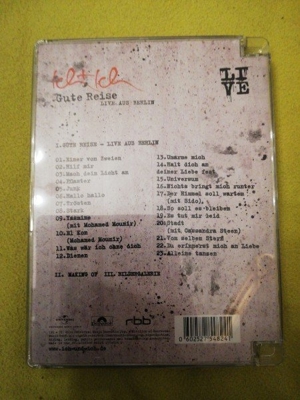 DVD Gute Reise Live Aus Berlin von Ich und Ich wie neu Bild 2
