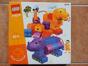 LEGO DUPLO 3514 - Nashorn und Löwe