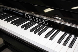 Klavier Weinberg U 110 T, schwarz poliert, 5 Jahre Garantie Bild 3