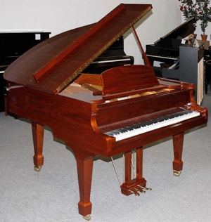 Flügel Klavier Hyundai G-80 A, Nußbaum poliert, 155 cm, 5 Jahre Garantie Bild 2
