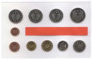 DM Kursmünzensatz von 2000, Münzstätte: alle Münzen Stuttgart (F) Bild 2
