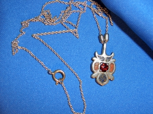 Vintage Anhänger mit Kette / Antiken Schmuck / Rarität Bild 9