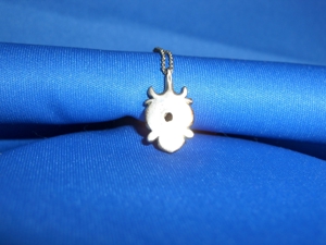 Vintage Anhänger mit Kette / Antiken Schmuck / Rarität Bild 4