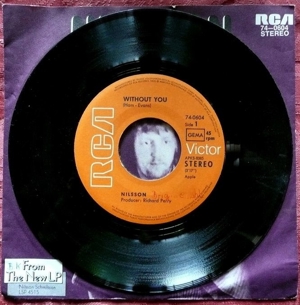 Vinyl Single - Without you von Nilsson Bild 2