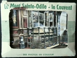 alte ,farbige Postkarte aus den 60er Jahren von Lourdes Bild 8