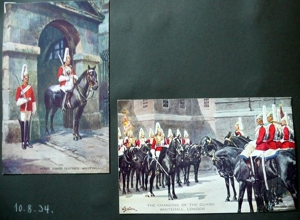 alte ,farbige Postkarte aus den 60er Jahren von Lourdes Bild 11