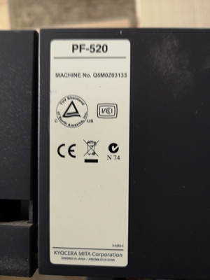 Kyocera Zusatzschacht PF-20 Bild 2