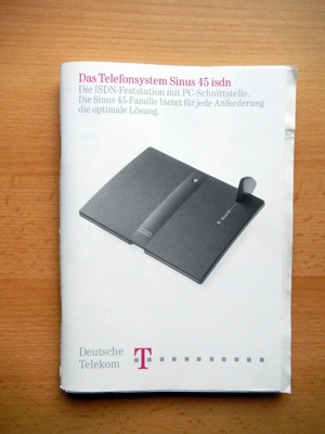T-Sinus 45 ISDN-Telefonanlage, Telekom Bild 4