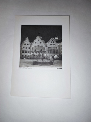 Kunstdruck "Frankfurt a. M. Römer"