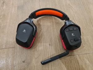 Logitech G930 - kabelloses Gaming Headset Kopfhöhrer - 7.1 Sound Bild 8